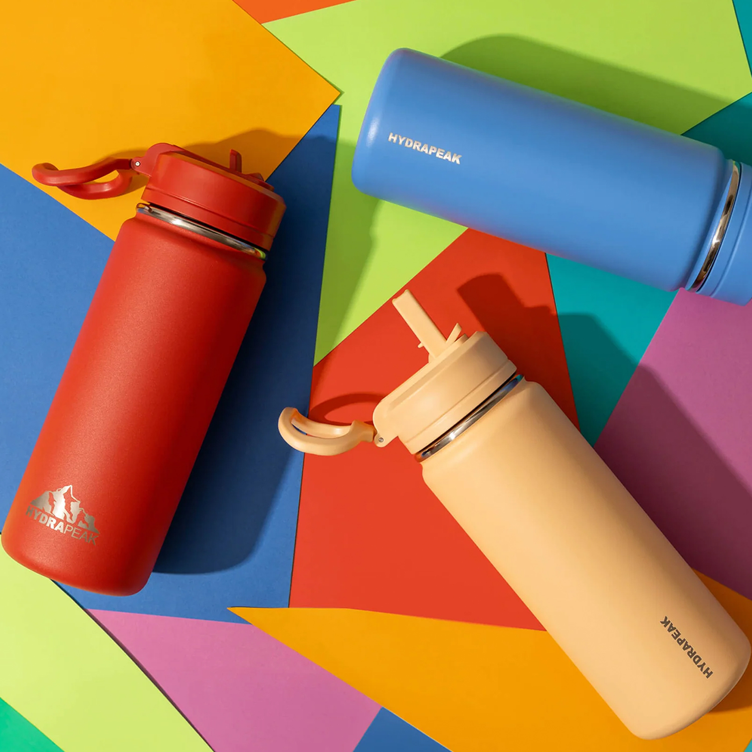 20 oz Hydrapeak® Stainless Steel Insulated Mini Water Bottle w/ Straw Lid 4