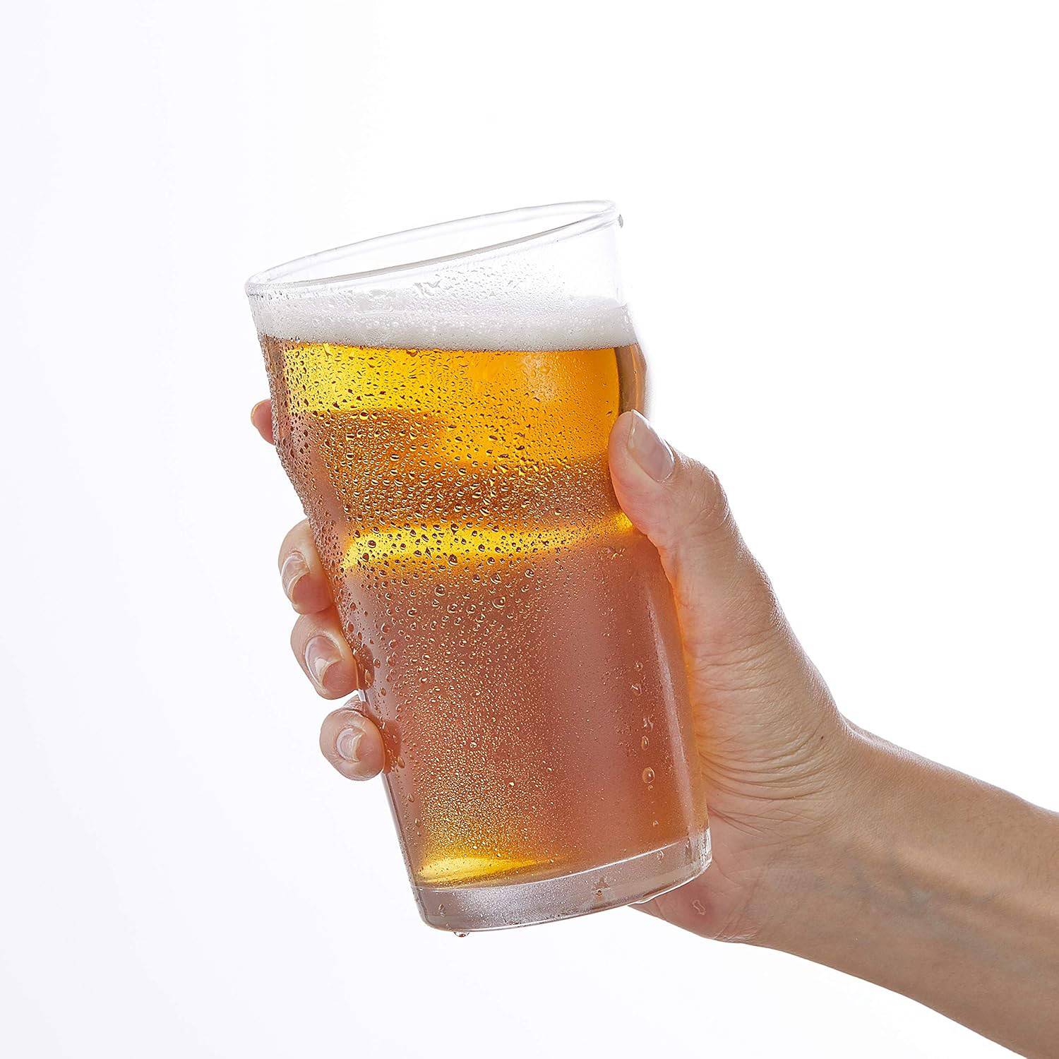17oz Lead Free Pint Style Craft Beer Glasses 5