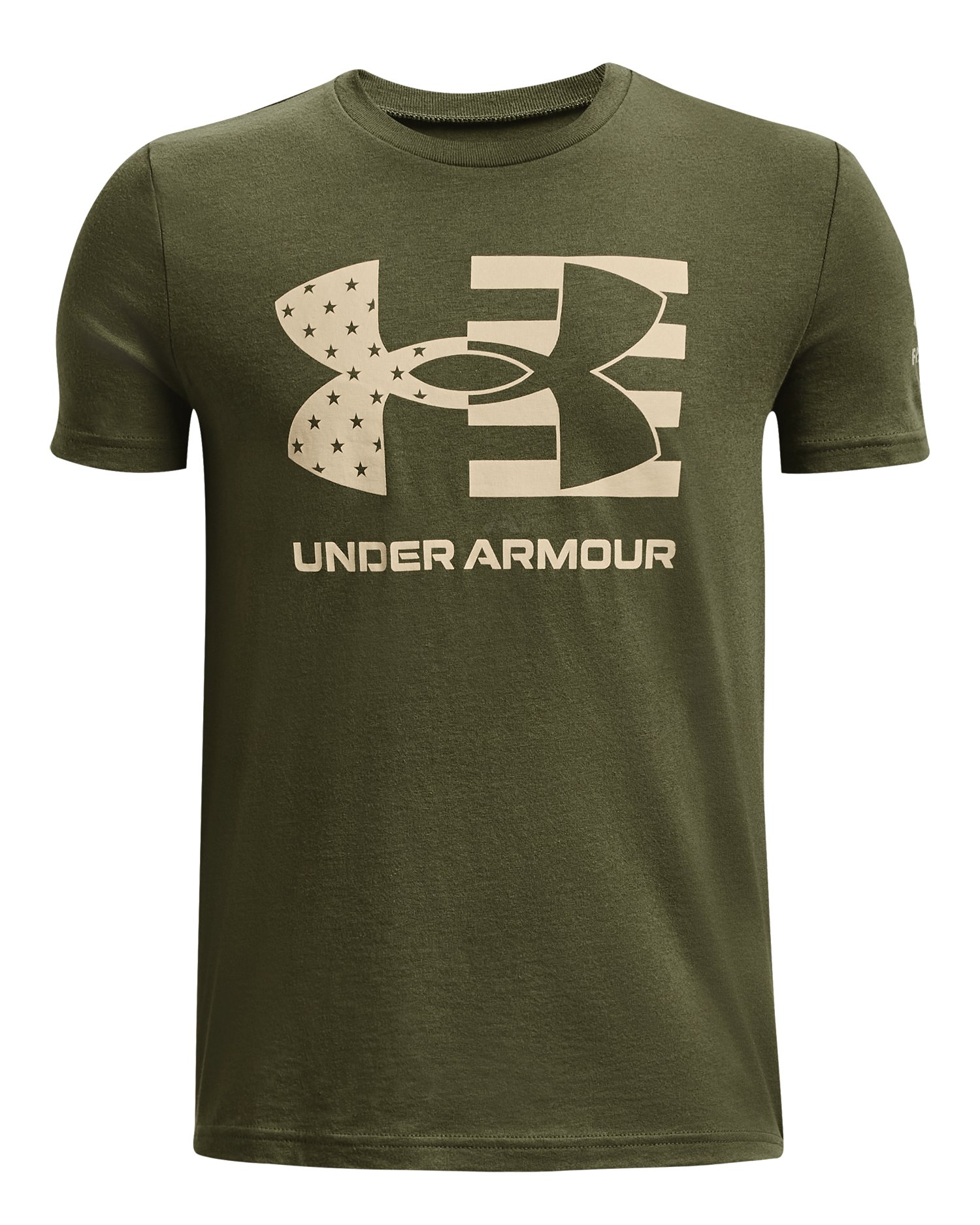 Boys' UA Freedom Flag Short Sleeve T-Shirt 4