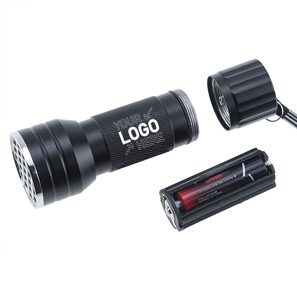 21 LEDs Mini UV Black Light Flashlight 3