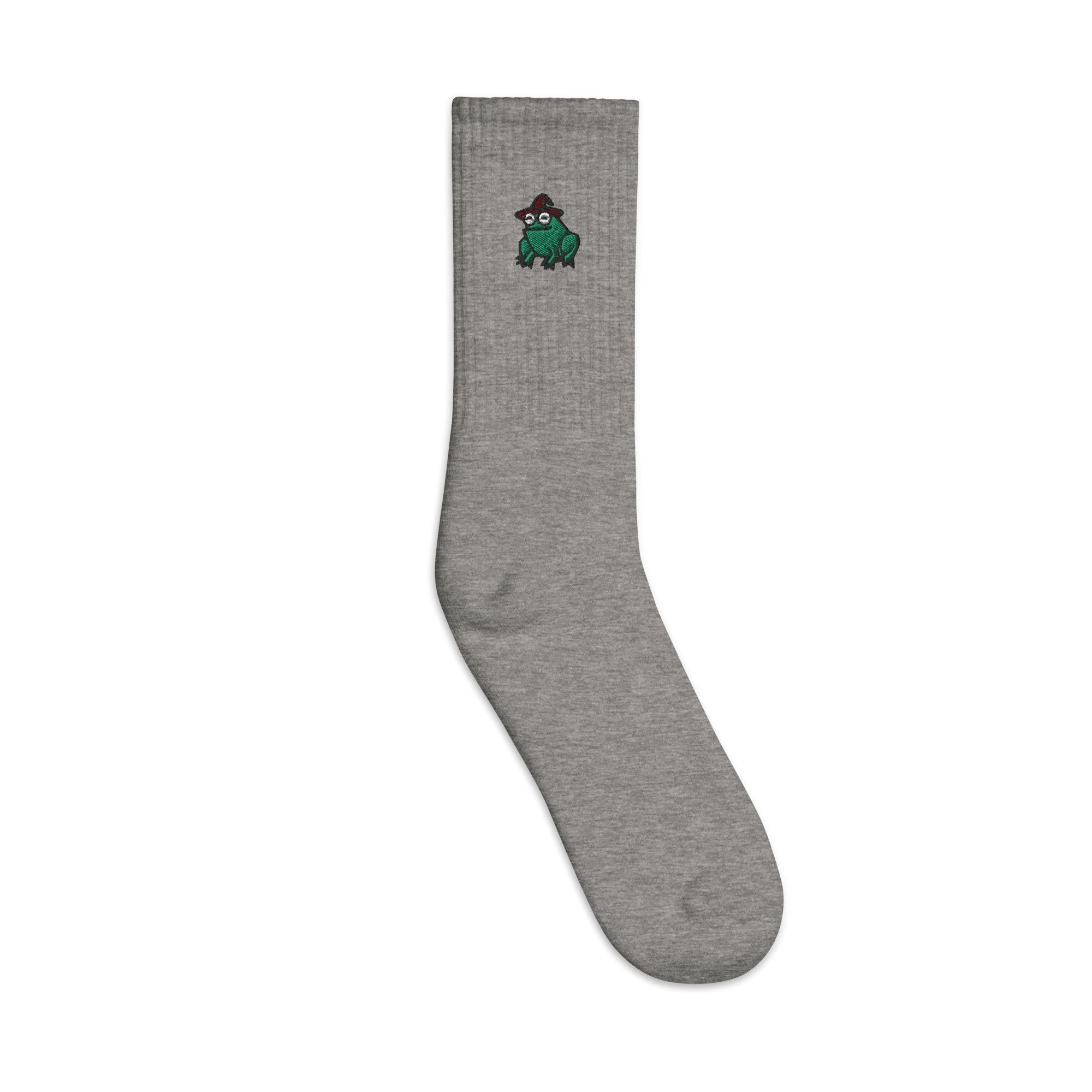 High Performance Thick Crew Socks with Embroidered logo 3