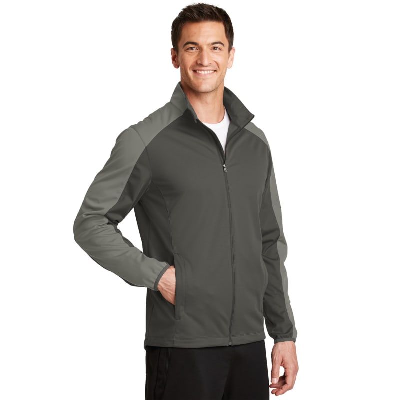 Port Authority Active Colorblock Soft Shell Jacket. 16