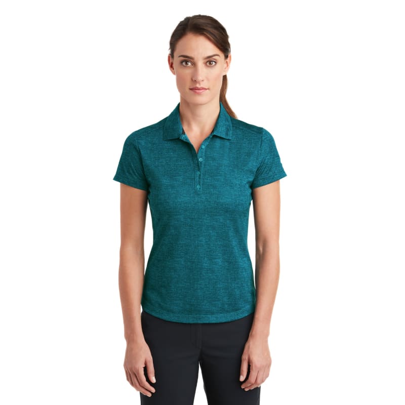 Nike Ladies Dri-FIT Crosshatch Polo. 13