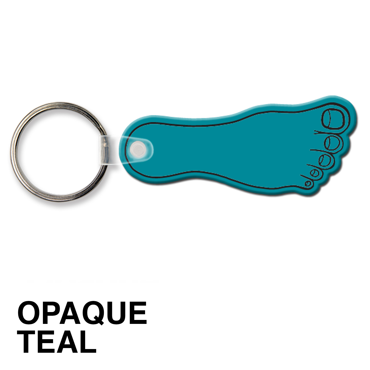 Foot Key Tag (Spot Color) 16