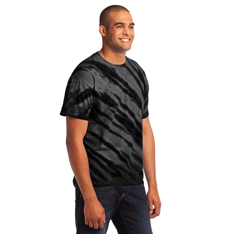 Port & Company - Tiger Stripe Tie-Dye Tee. 11