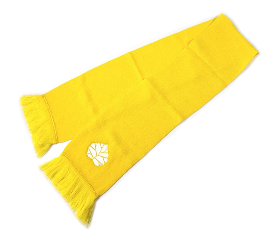 Knitted Acrylic Scarf With Tassel 2