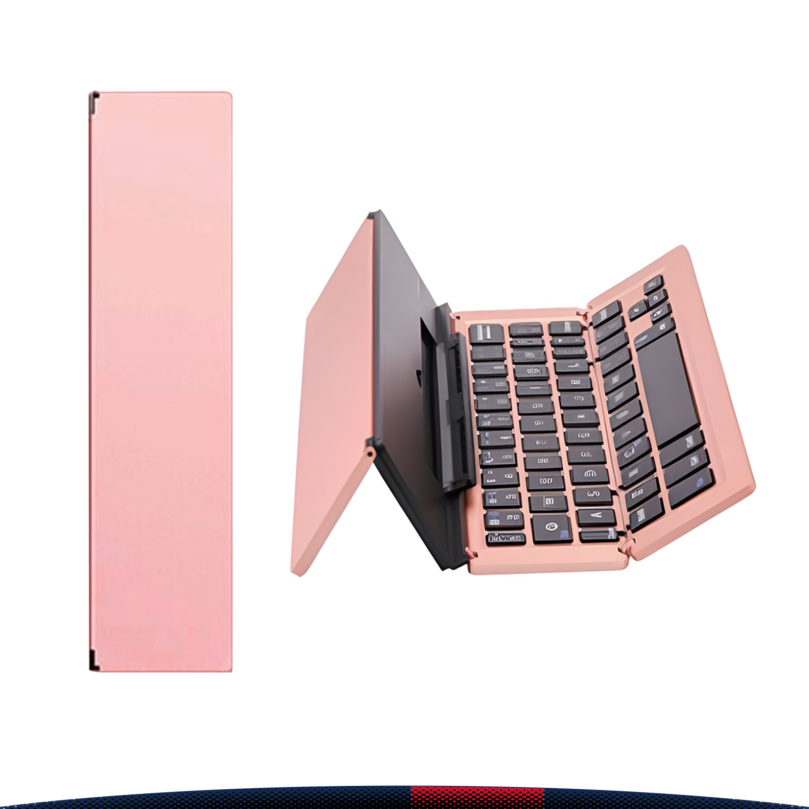 Tri-Fold Metal Bluetooth Keyboard 2