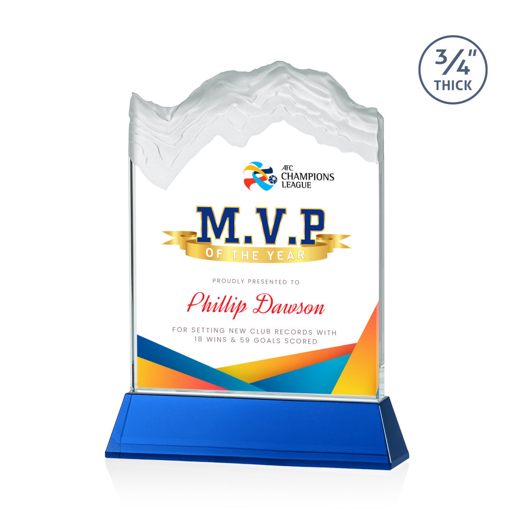 Kilimanjaro VividPrint™ Award on Newhaven - Blue