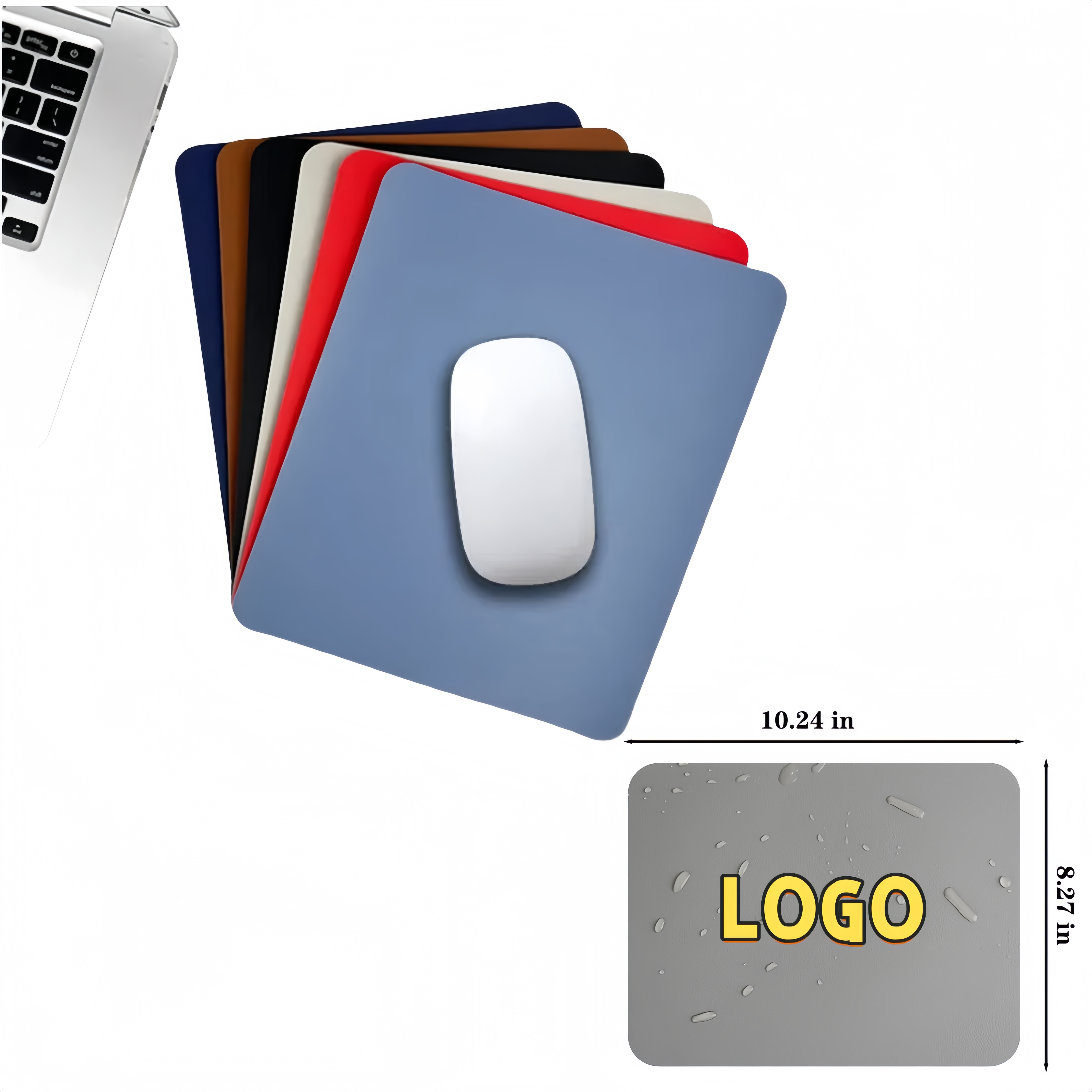 DeskMate PU Leather Mouse Pad 2