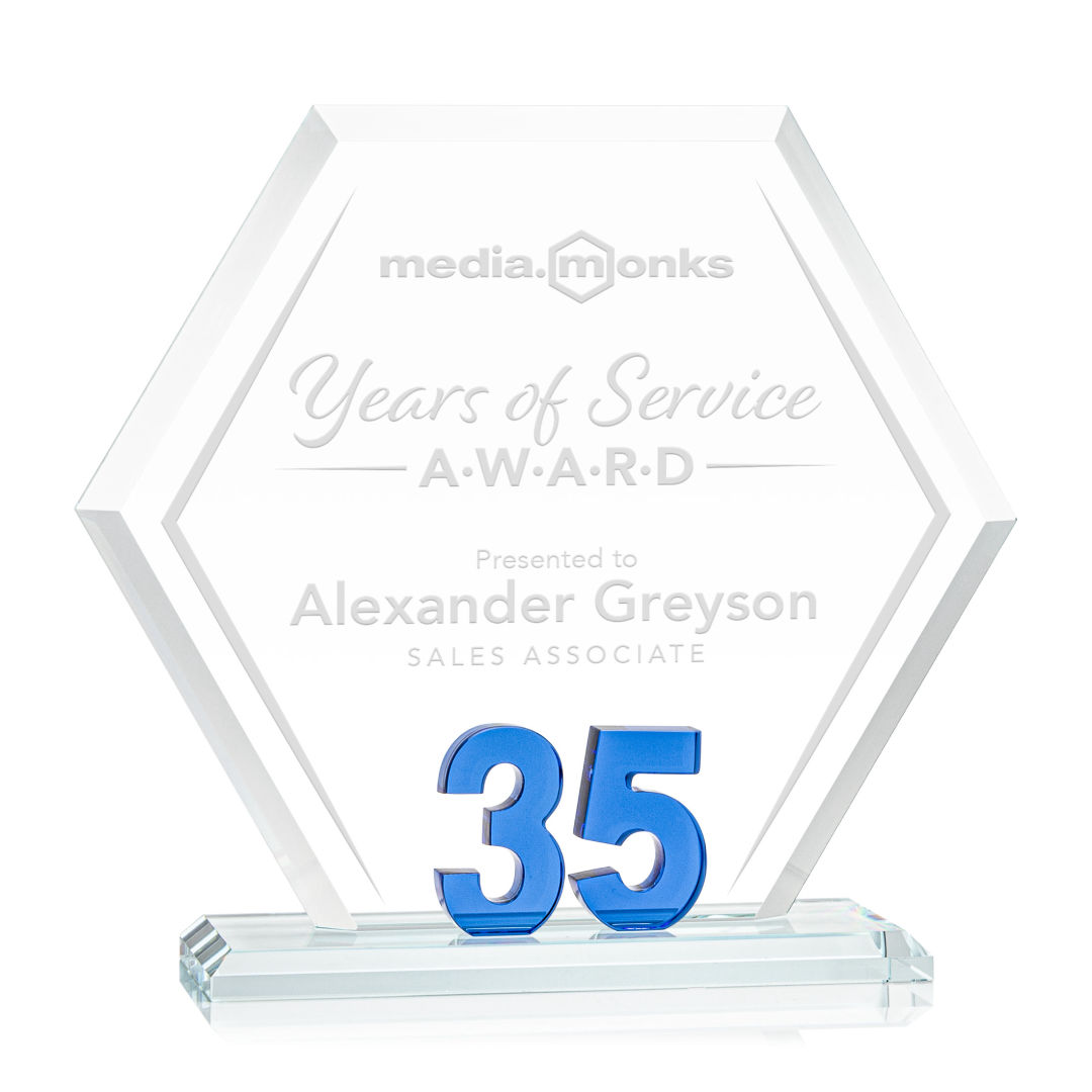 Riviera Anniversary Award No 35 - Blue 7
