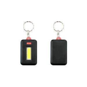 Compact Rectangle Flashlight Keychain With 3 Light Modes 17