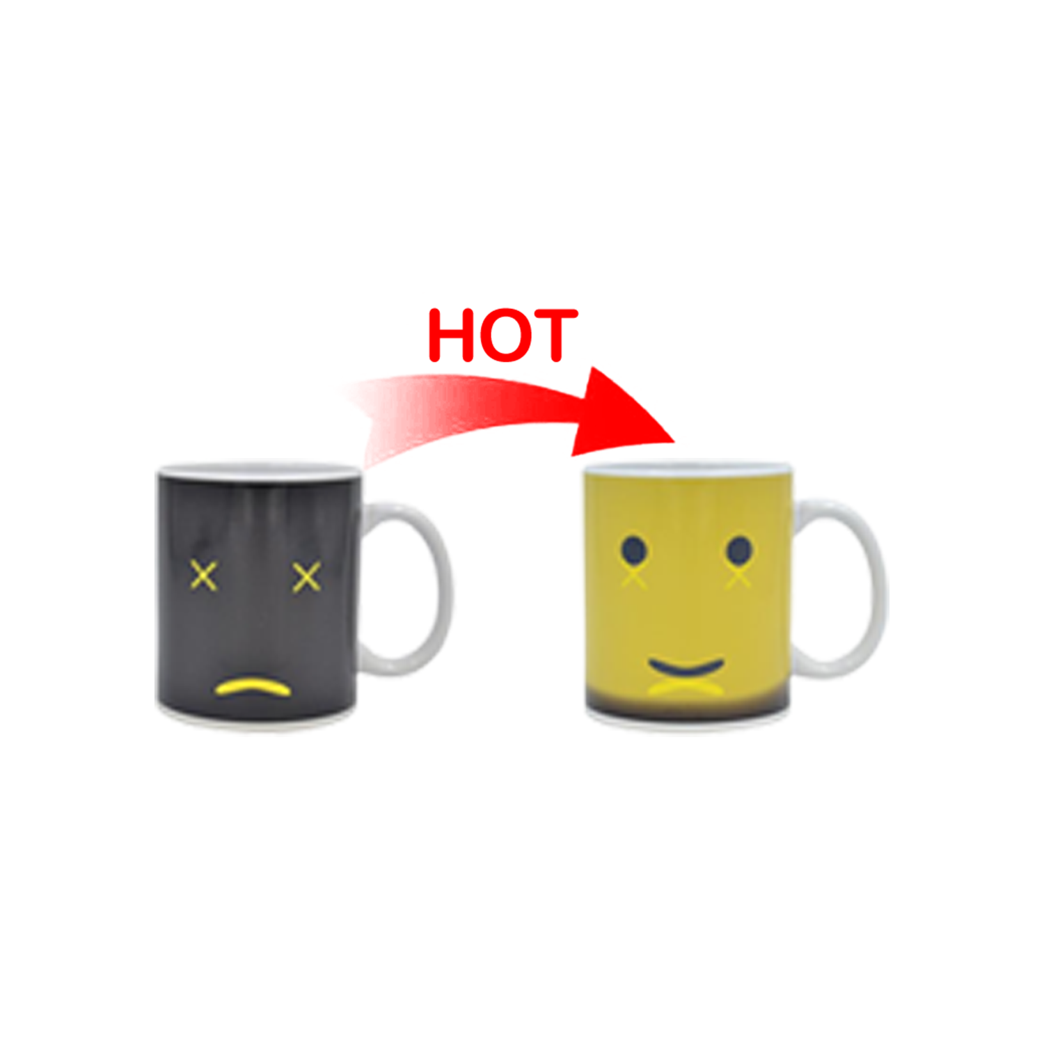 12oz Magic Color Changing Ceramic Coffee Mug 6