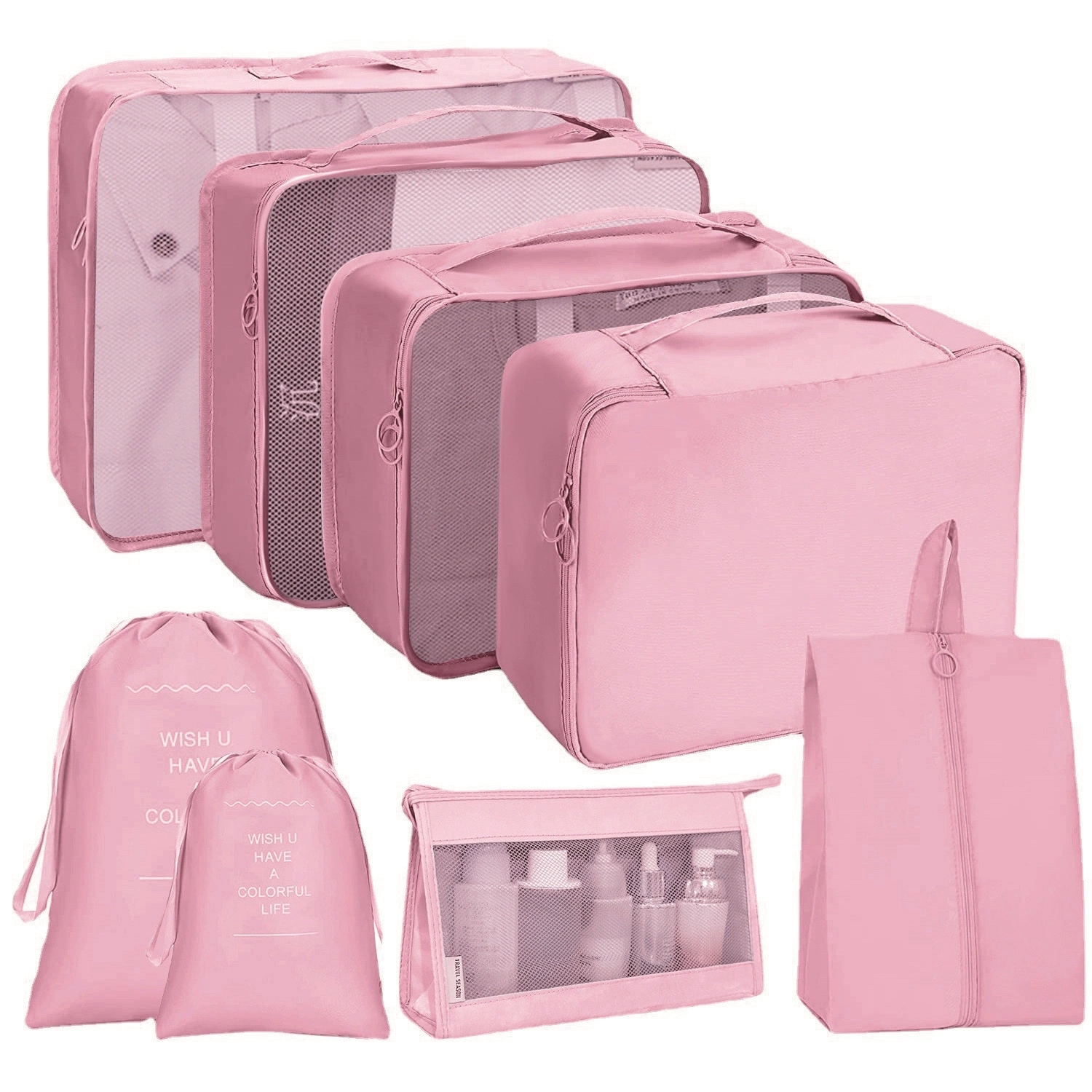 7 Pcs Packing Cubes For Travel 8