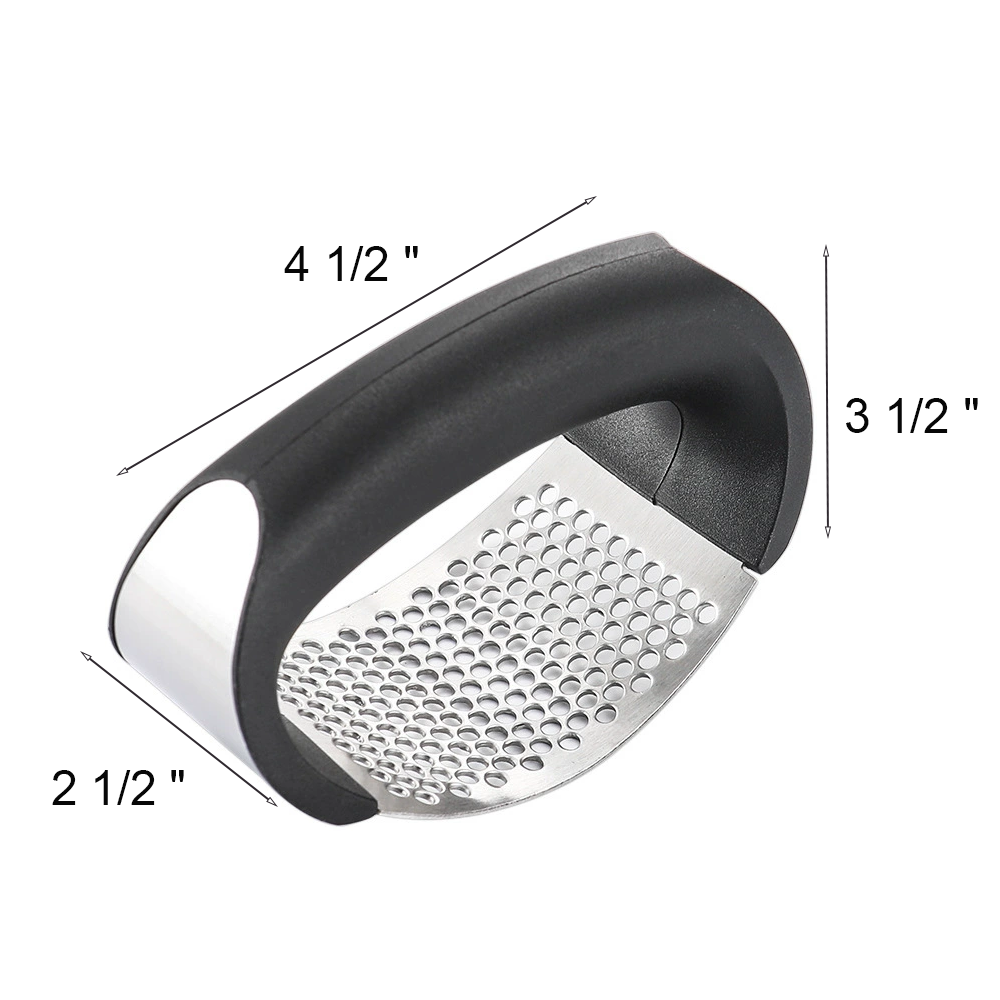 Stainless Steel Garlic Press Mincer 7