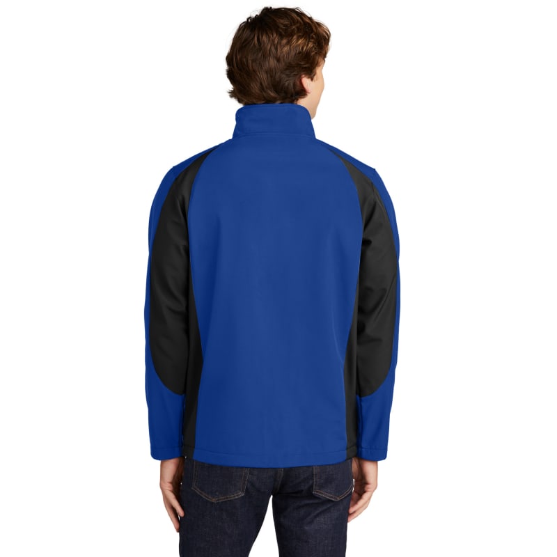Sport-Tek Colorblock Soft Shell Jacket. 18