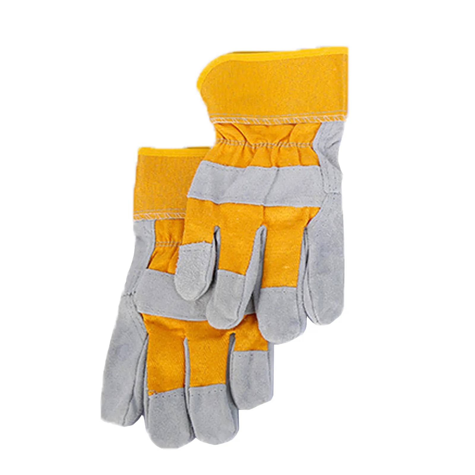 Welding Cowhide Labor Protection Gloves 4