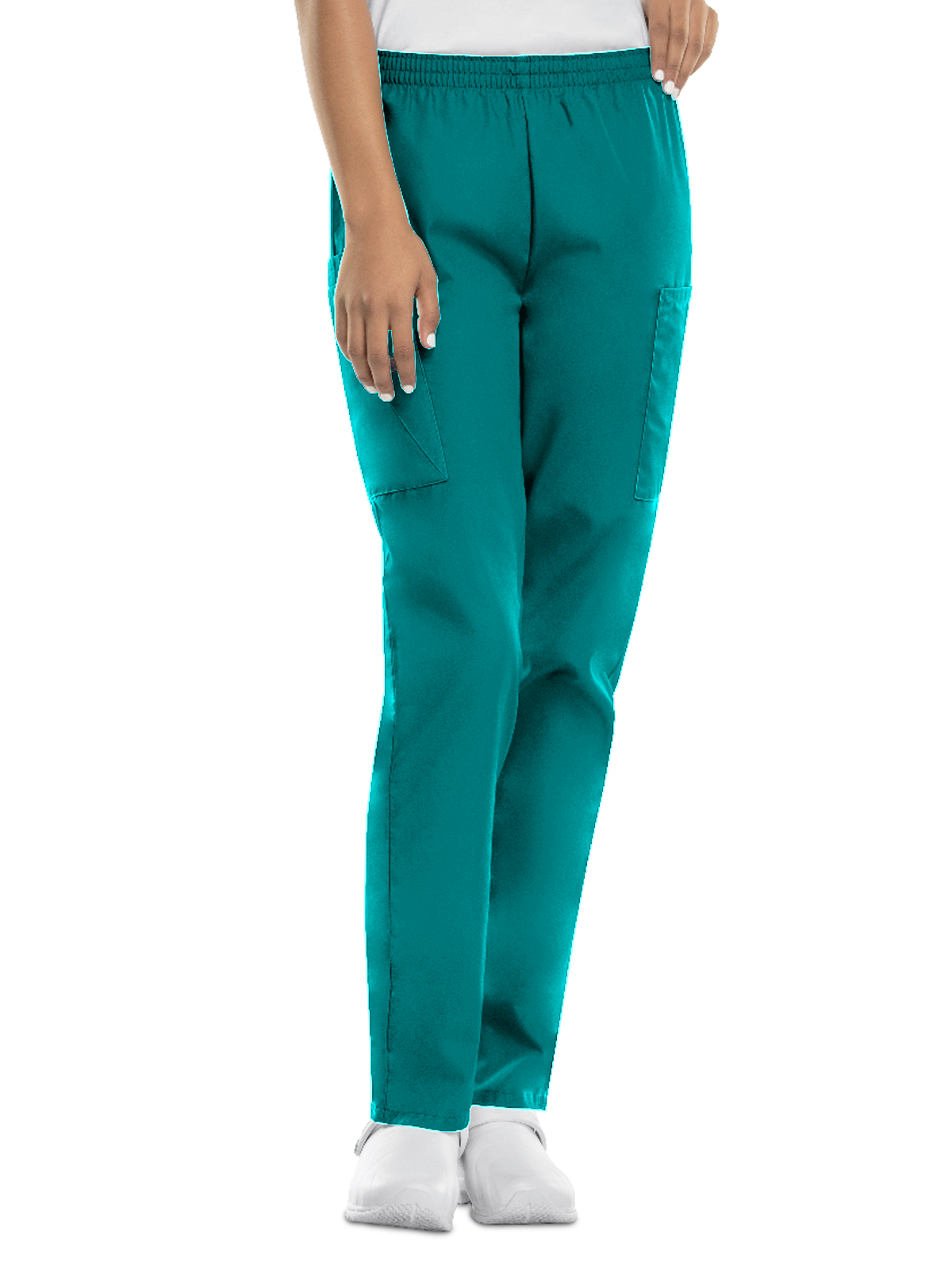 Cherokee - Workwear Originals - Women's 4-Pocket Natural Rise Cargo Pant 2