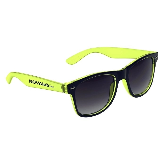 Risky Business Sunglasses - Translucent Two-Tone 1