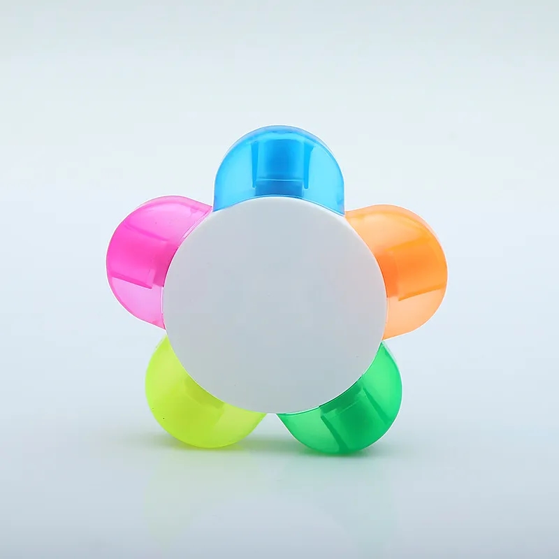 Flower Shape Watercolor Highlighter Pens 2