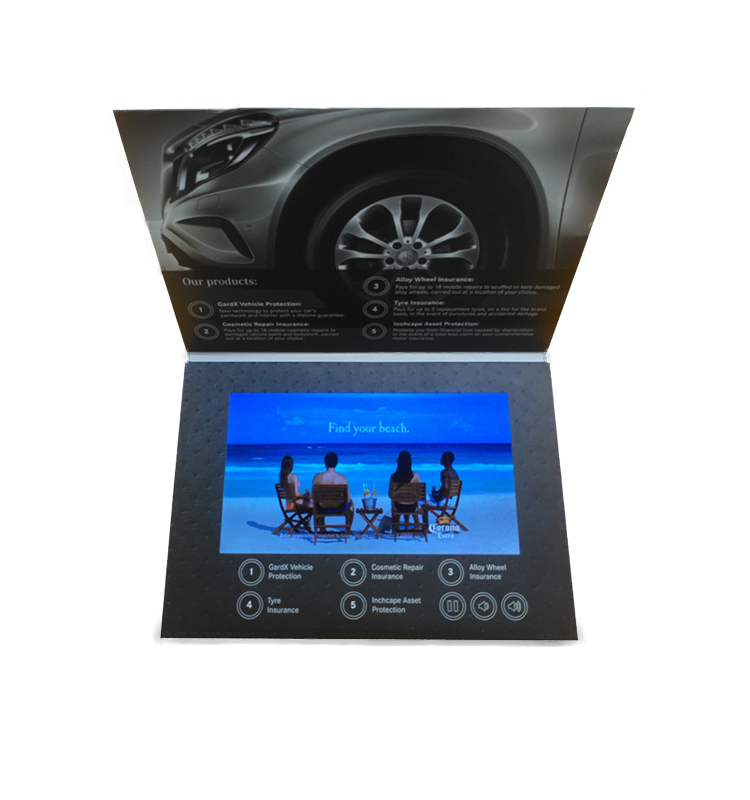 10.1'' A4 Custom Video Brochure