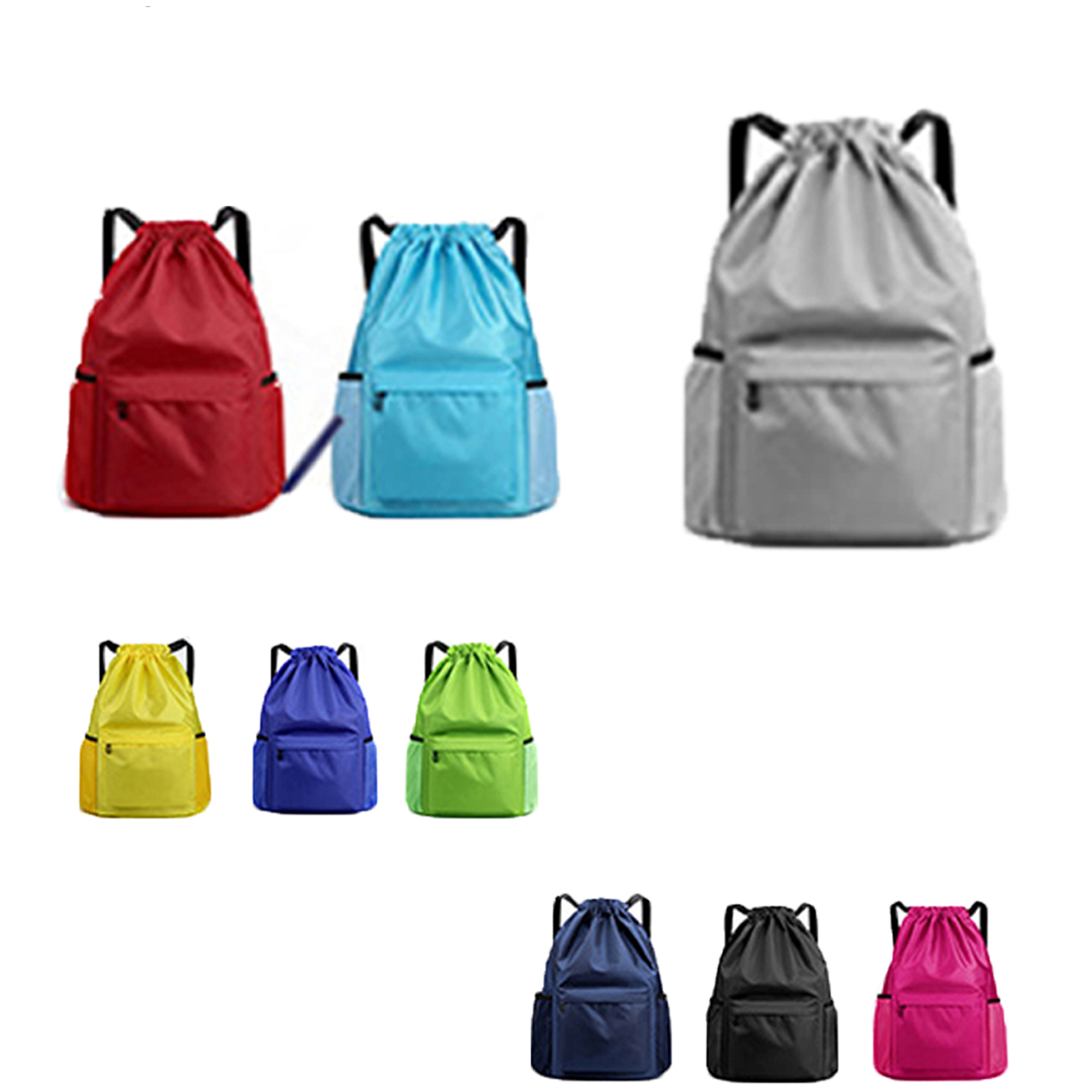 Large Capacity Dry And Wet Separation Drawstring Bag 1