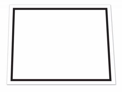 Colorado State Shape Magnet - Full Color 2