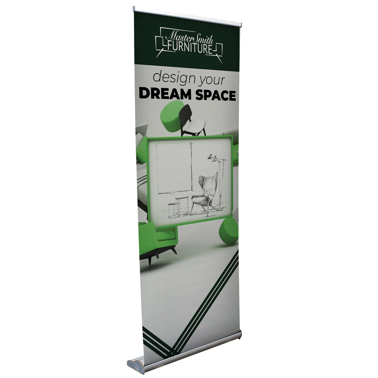 31.5" Stratus Retractor Kit (Dry-Erase Media) 5