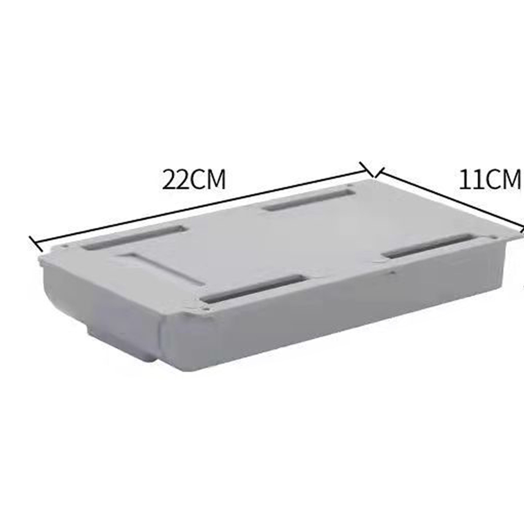 Under-Desk Hidden Pull-Out Storage Box 5