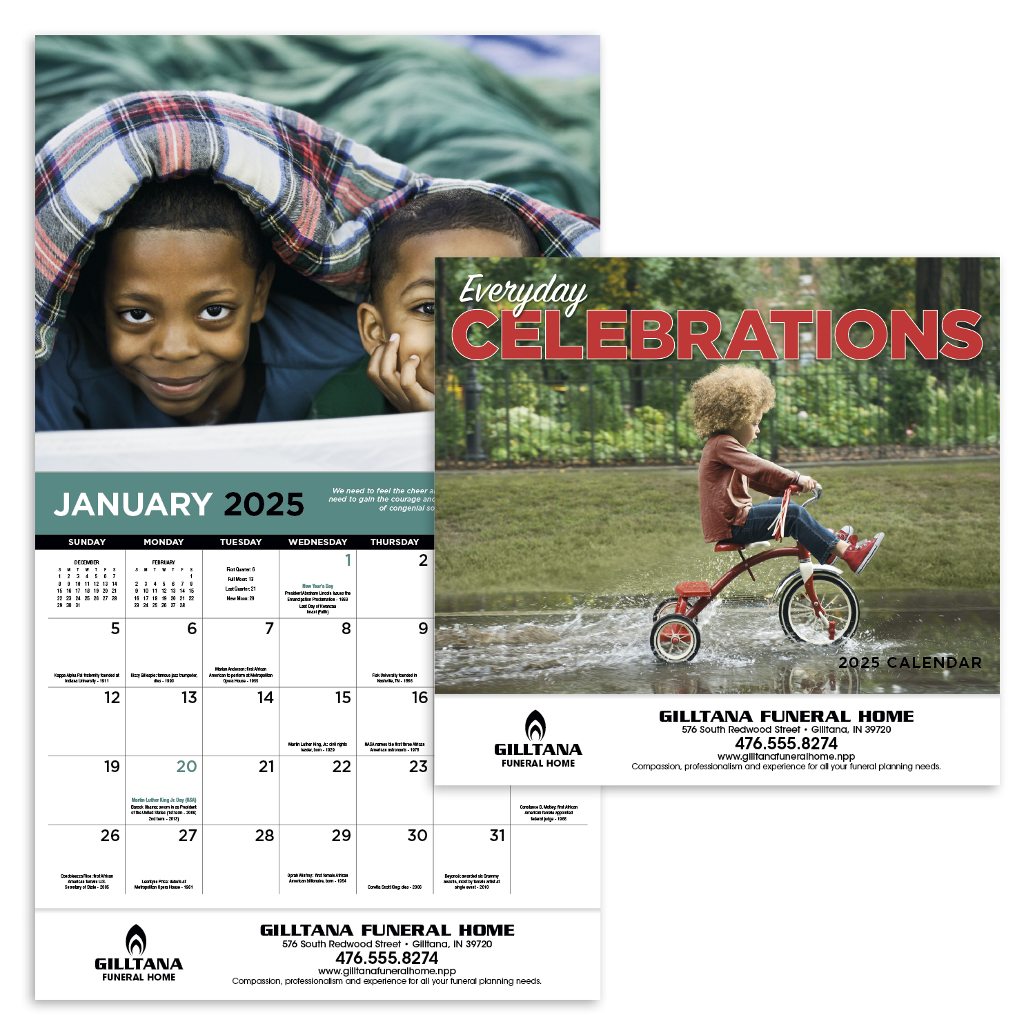 HotLine® Products Everyday Celebrations Appointment Calendar - Stapled 2