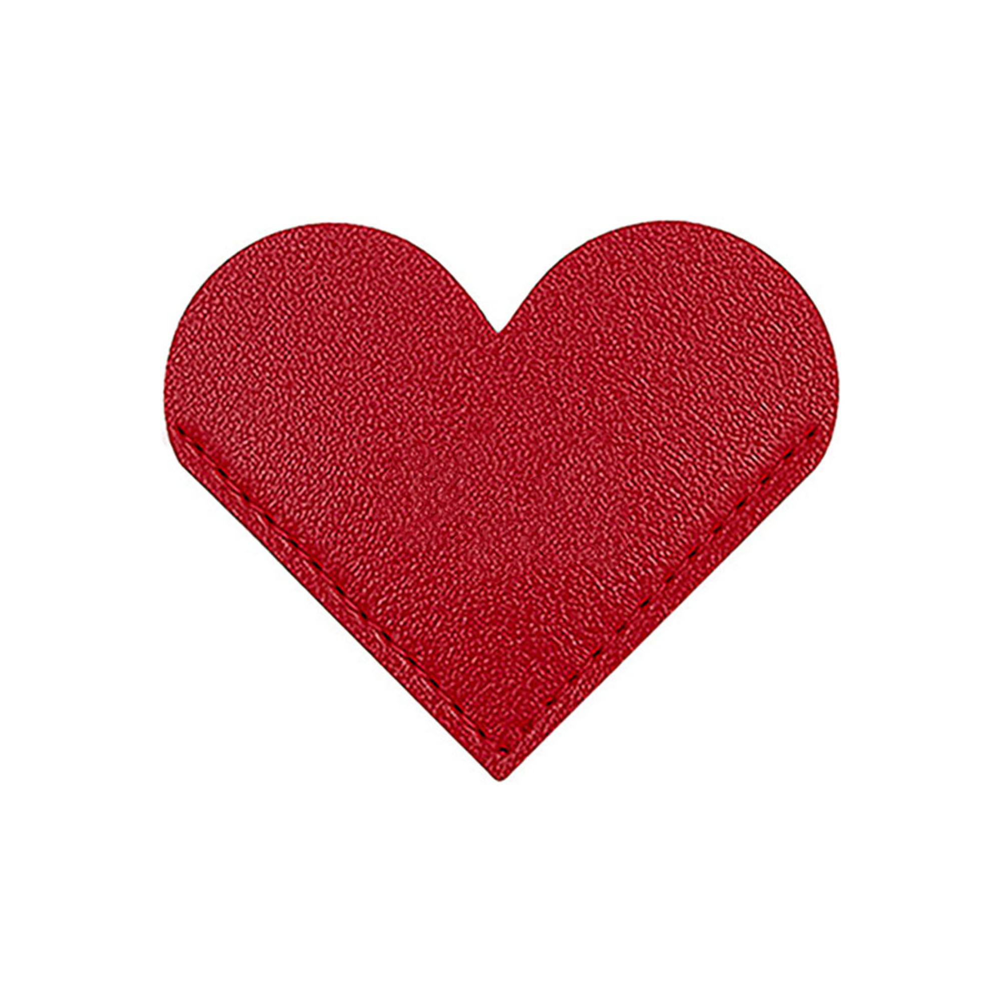 Leather Heart Bookmarks 2