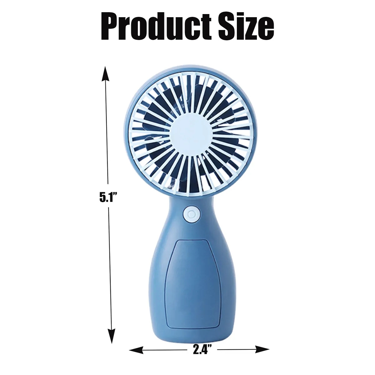 Mini Cartoon Style USB Charging Handheld Fan for Travel 5