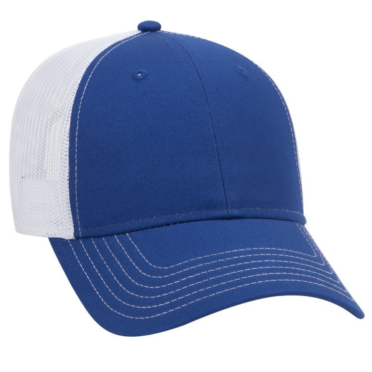 OTTO CAP® 6 Panel Low Profile Mesh Back Trucker Hat 67