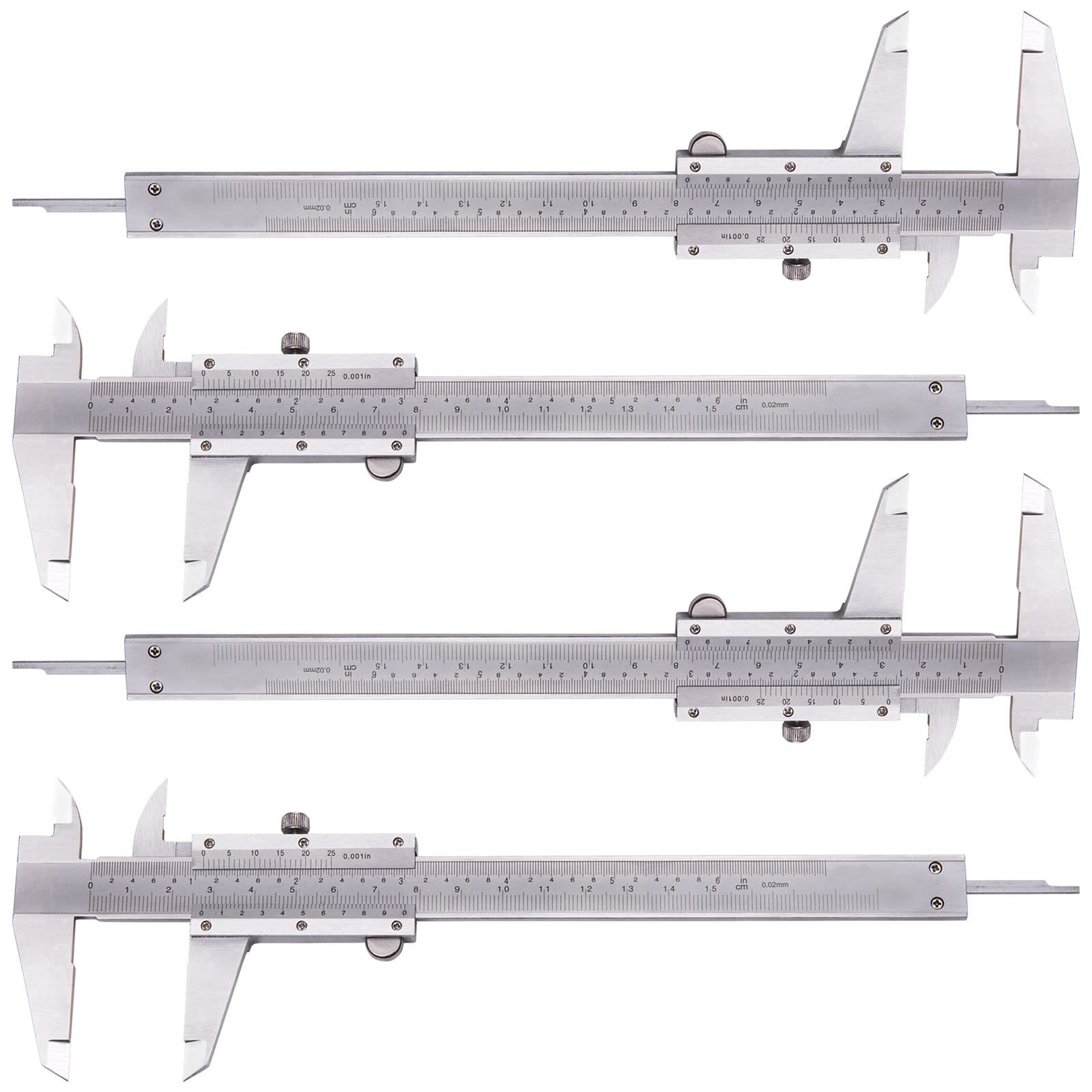 6" Stainless Steel Non Digital Caliper 2