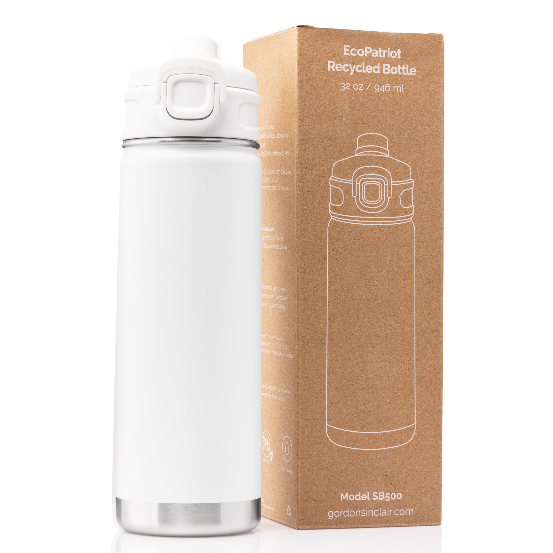 32 oz EcoPatriot Recycled Bottle 17