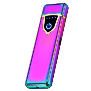 Thin Rectangle Design Heat Foil Lighter 7