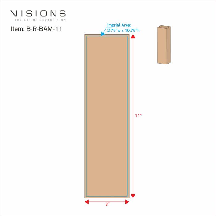 Rectangular Bamboo 25