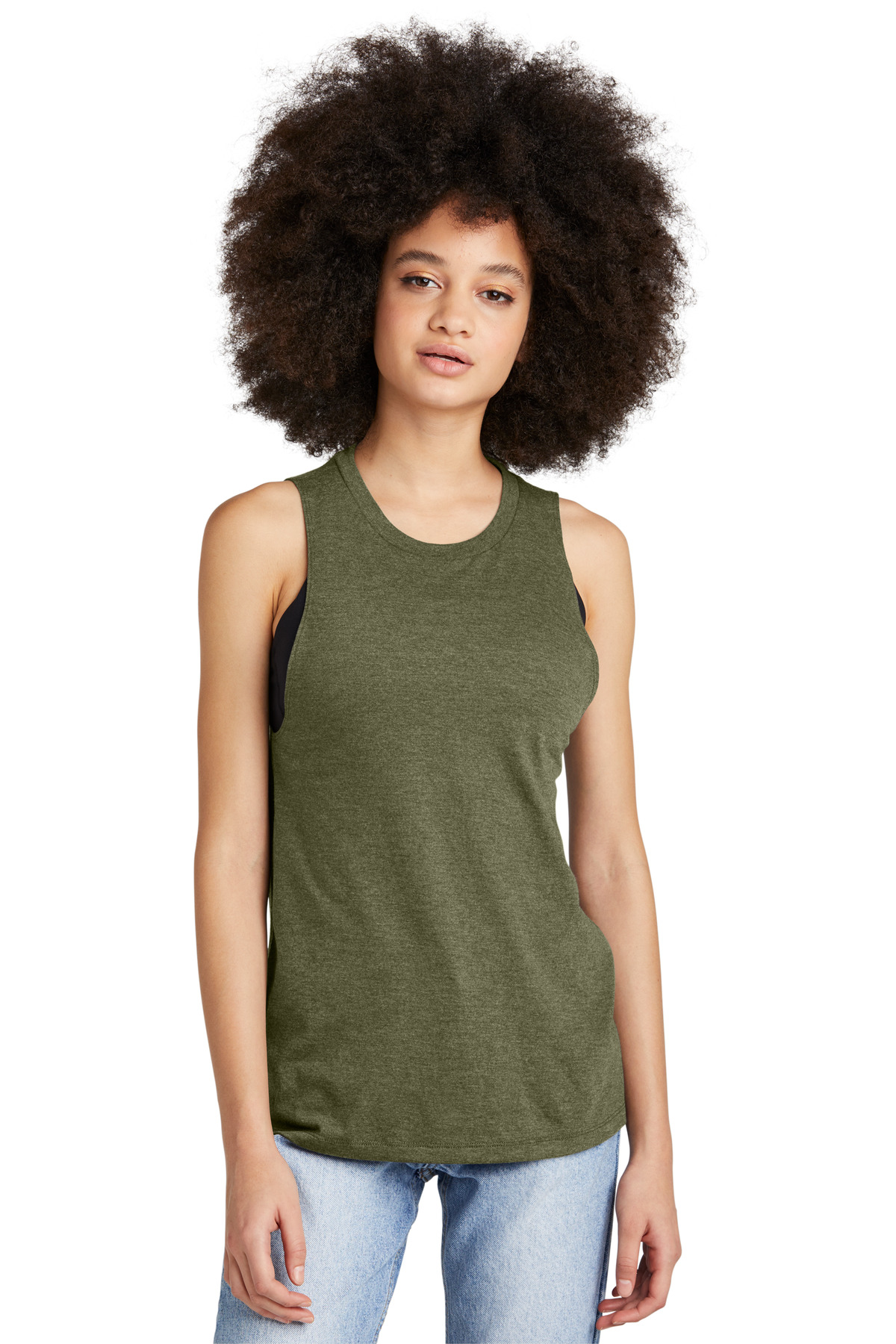 District Women's Perfect Tri Muscle Tank DT153 44