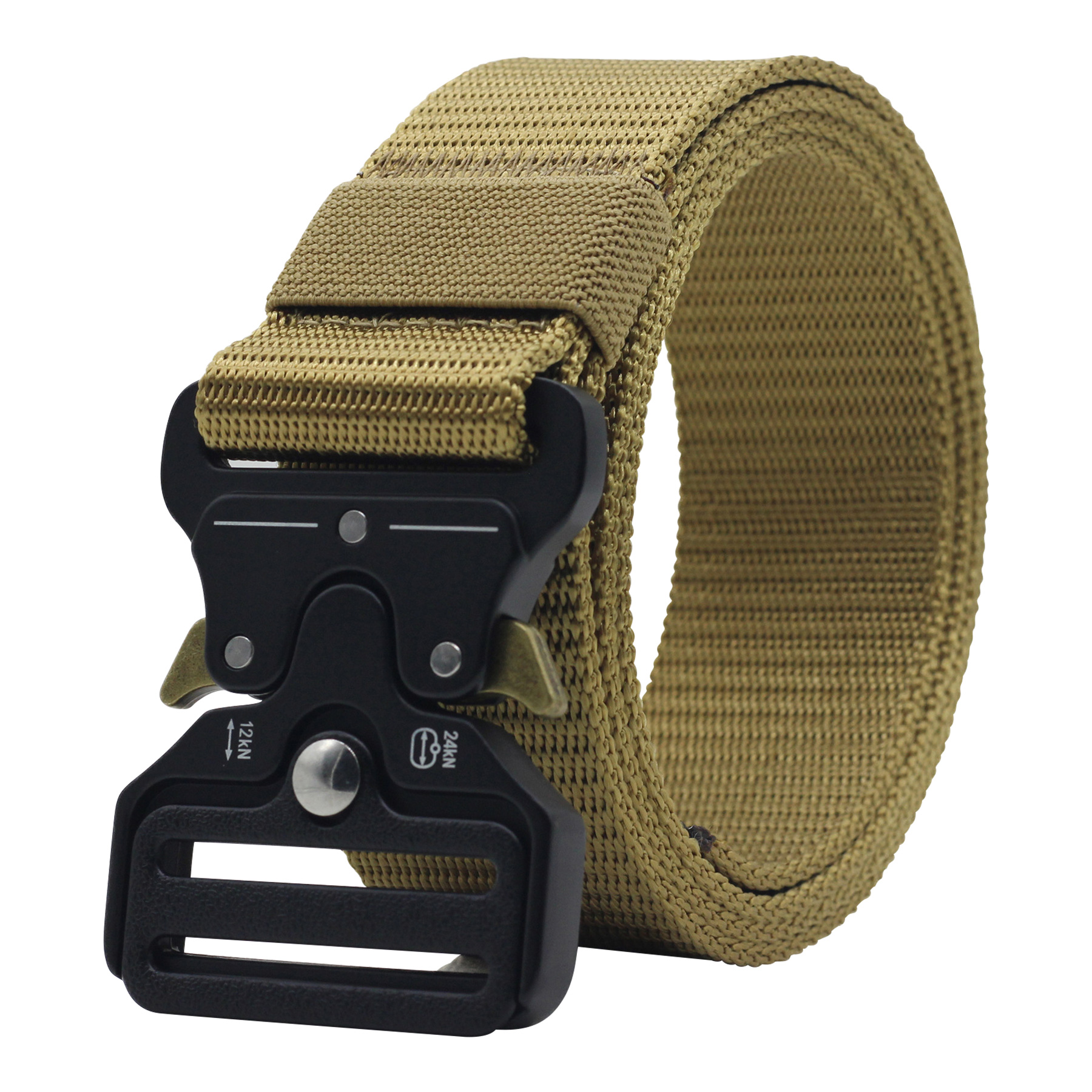 Alloy & Nylon Tactical Belt 3
