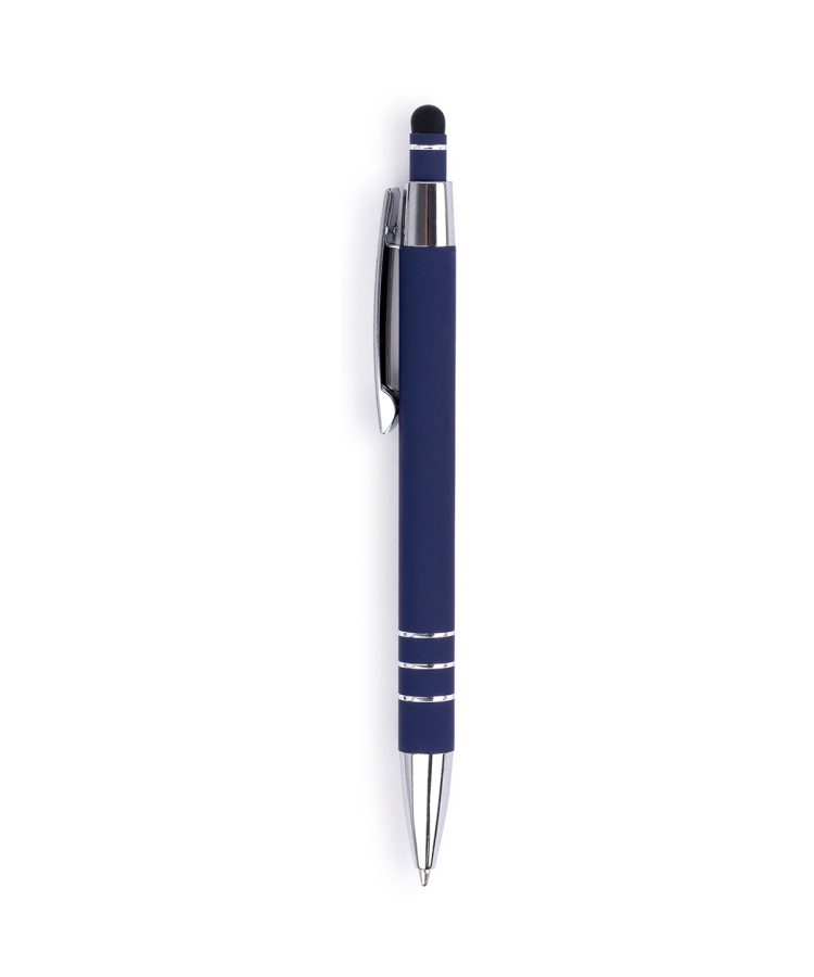 Union Printed - Bethany Stylus Satin Soft Touch Click Metal Pen 5