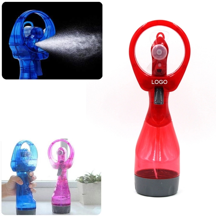 Cool Water Misting Handheld Fan 4