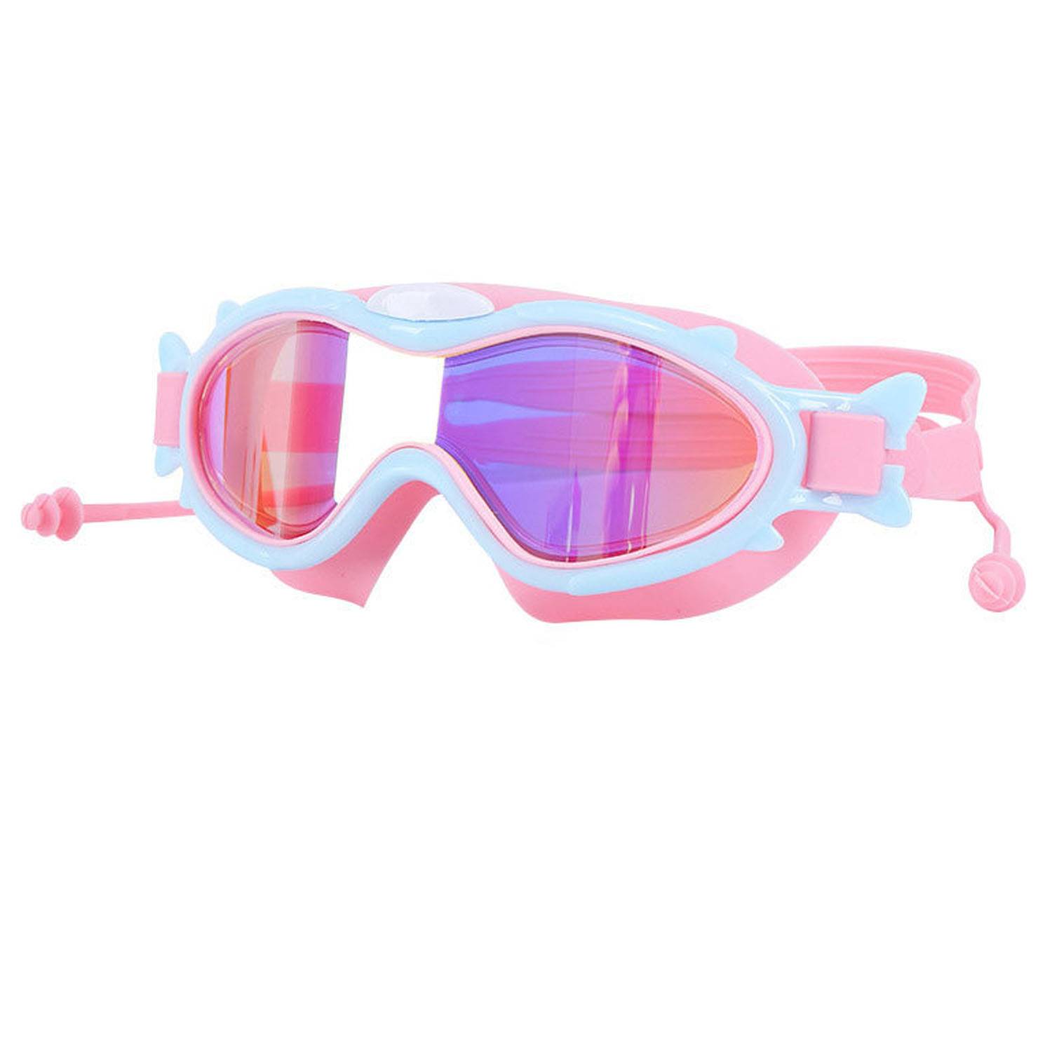 Kids Anti-Fog Wide View Swim Goggles 4
