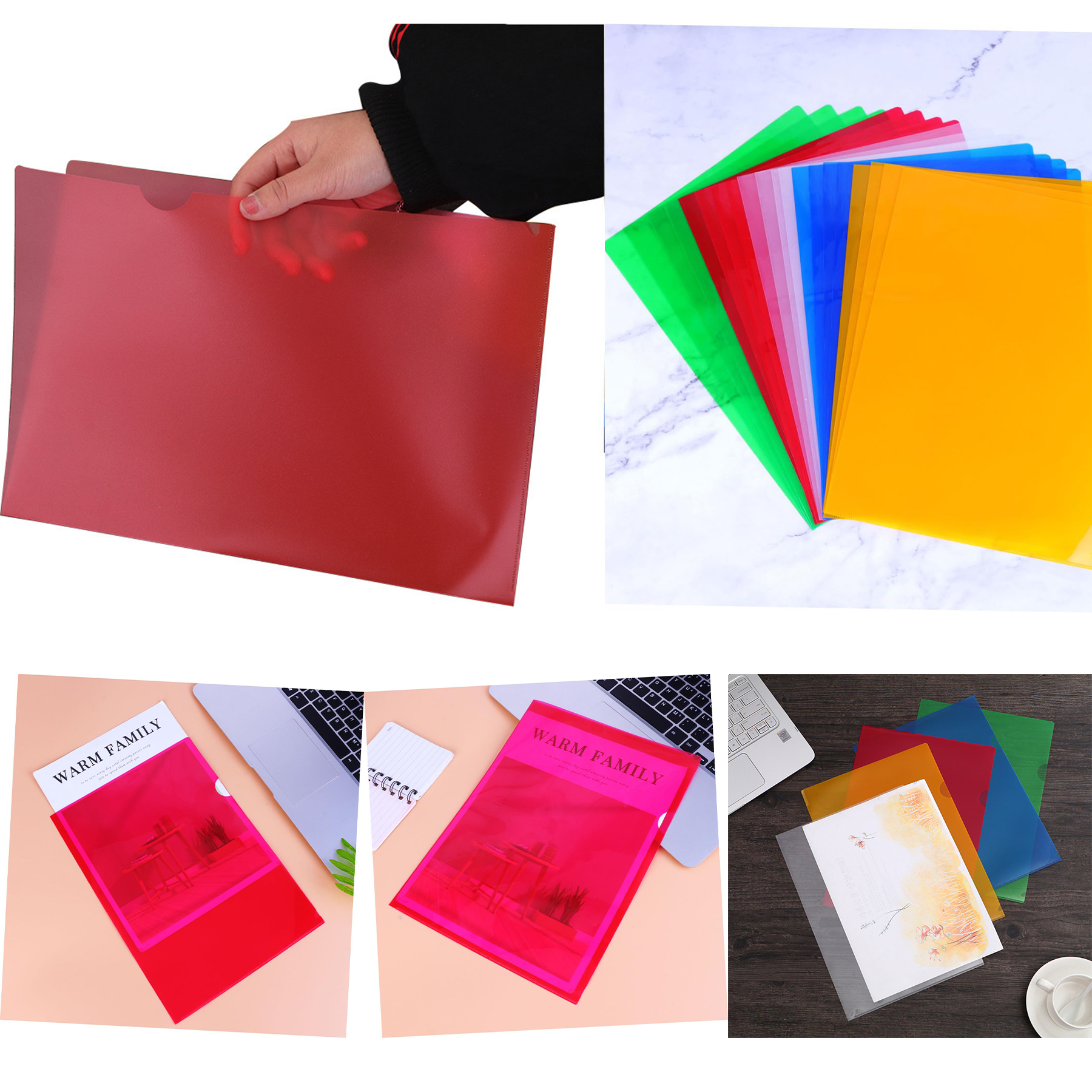 20pcs Colored File Folders 2
