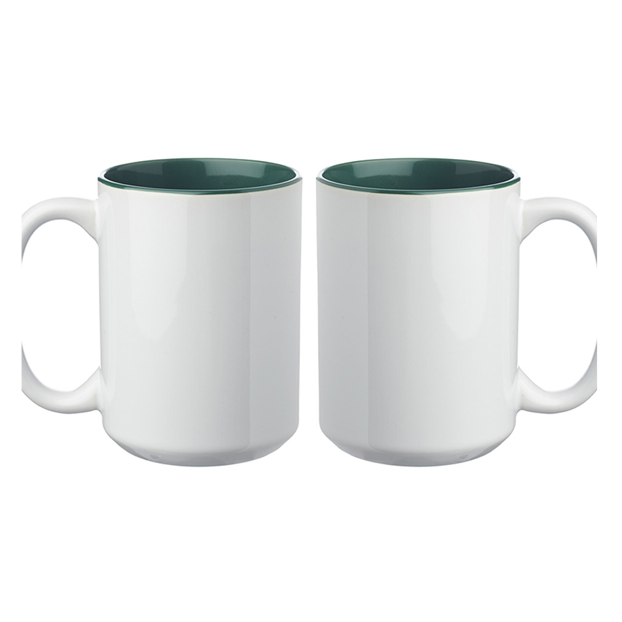 15 oz. Glossy Two-Tone Custom Photo Mug 5