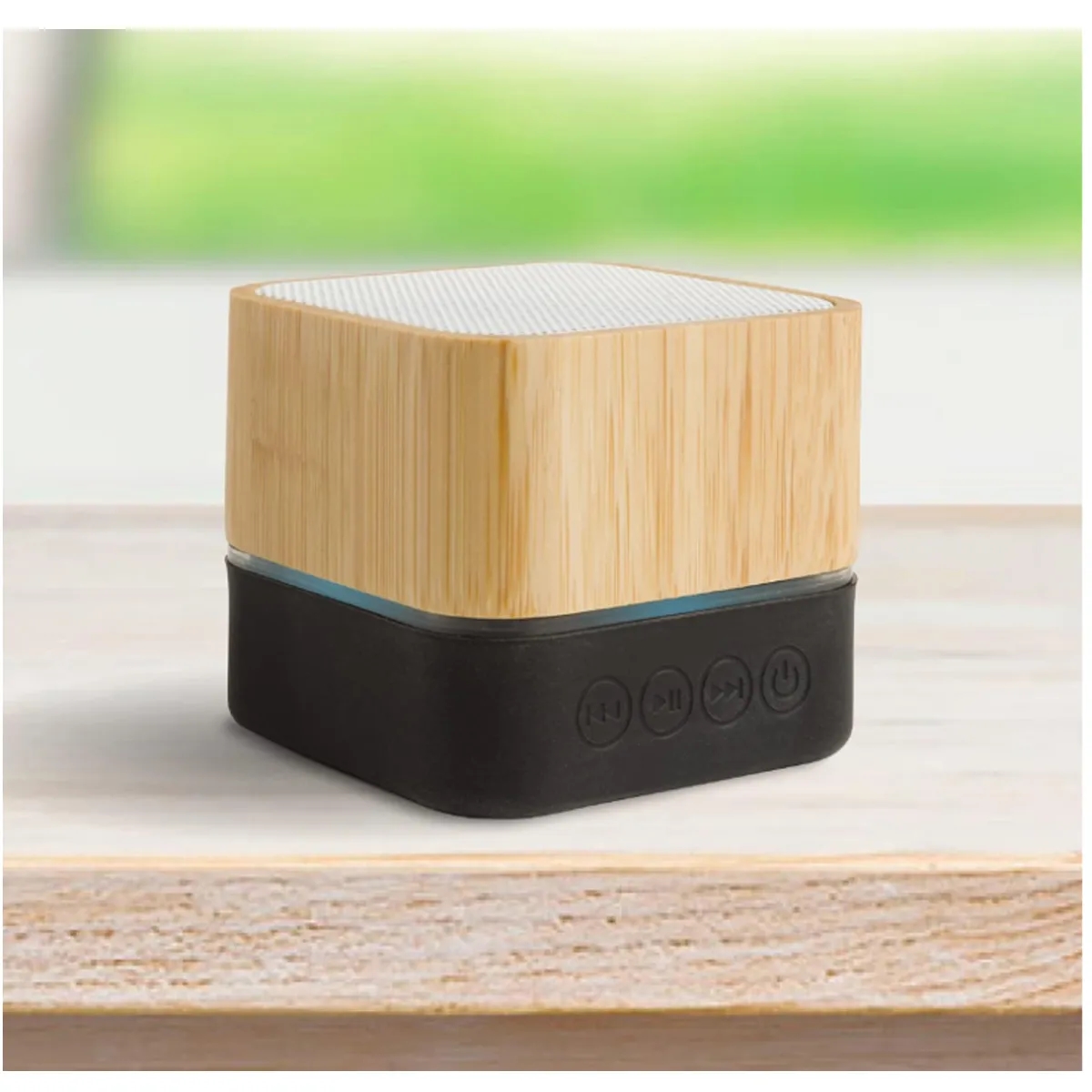 Portable Bamboo Mini Bluetooth Speaker 6