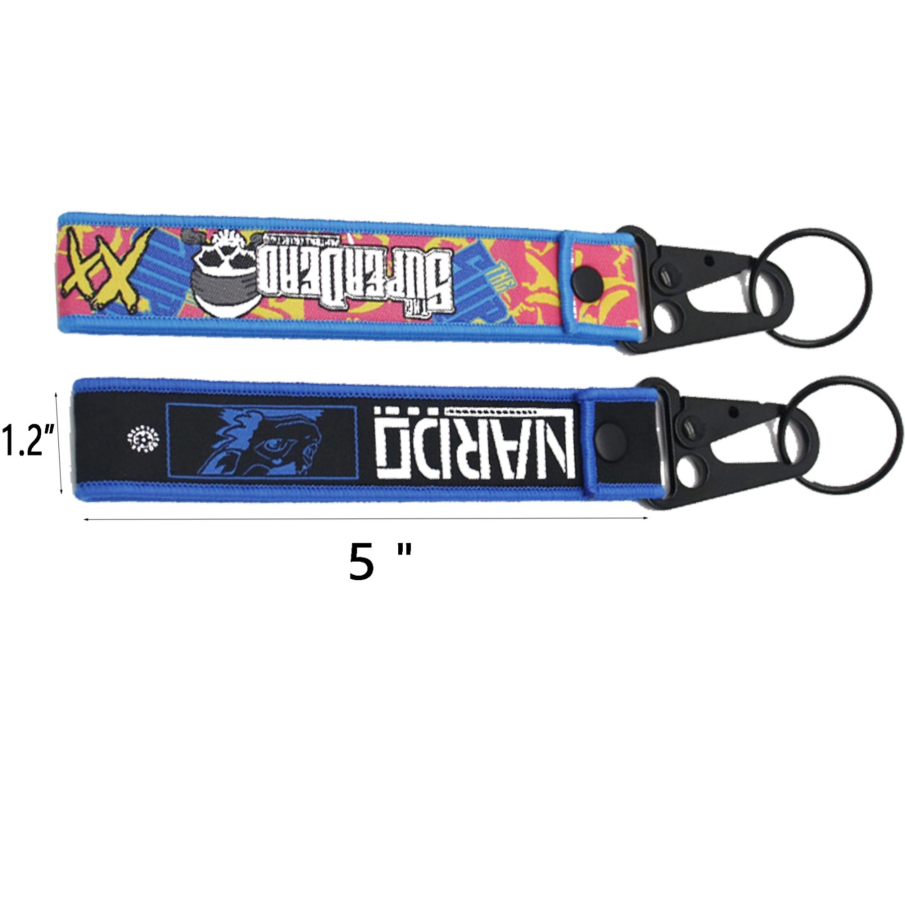 Embroidery Key Tags keychain 2