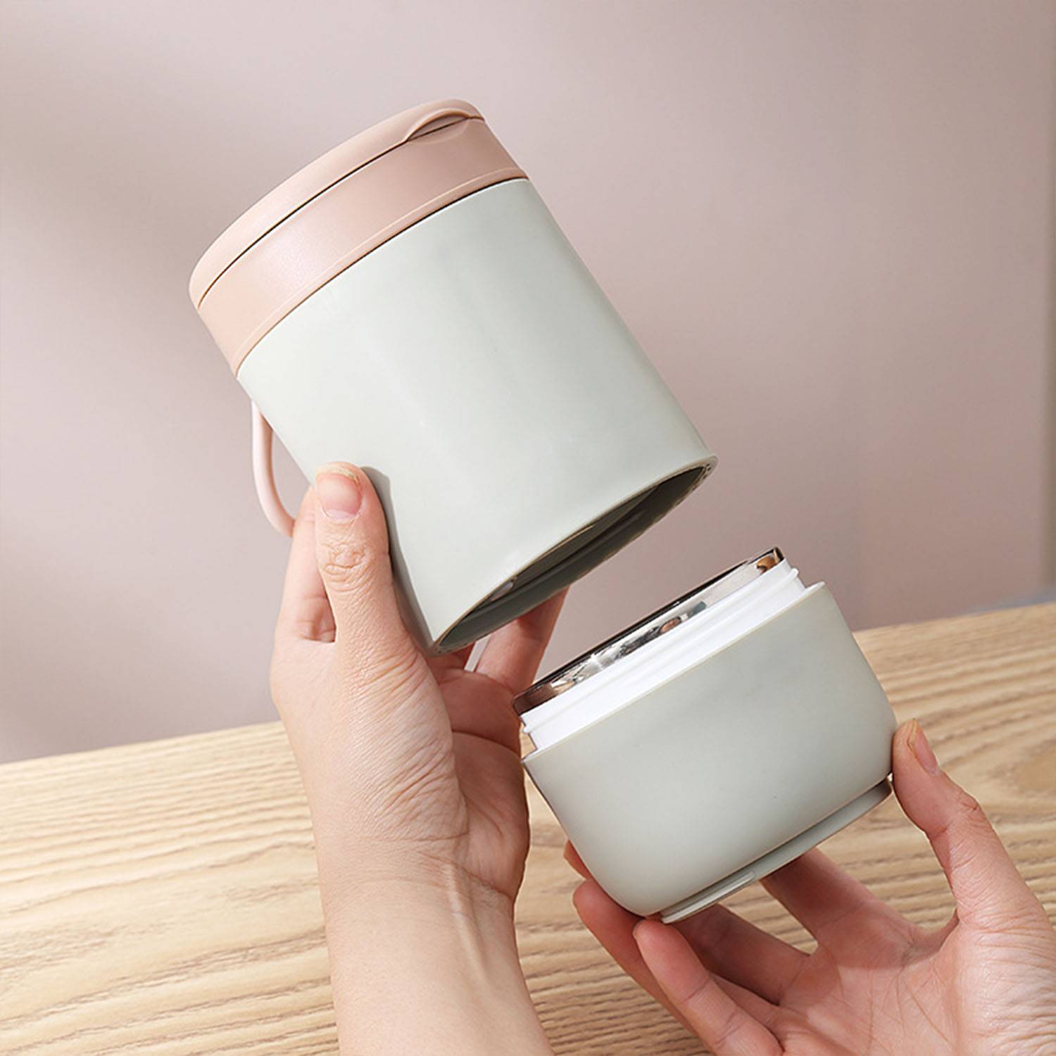 15.8oz stainless steel portable insulated cup 4