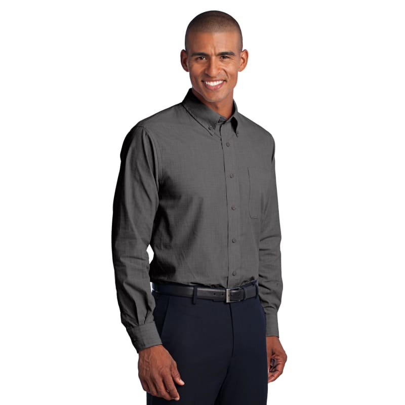 Port Authority Crosshatch Easy Care Shirt. 14
