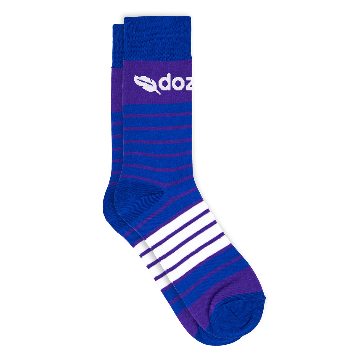 Two Color Stripes Simpler Socks