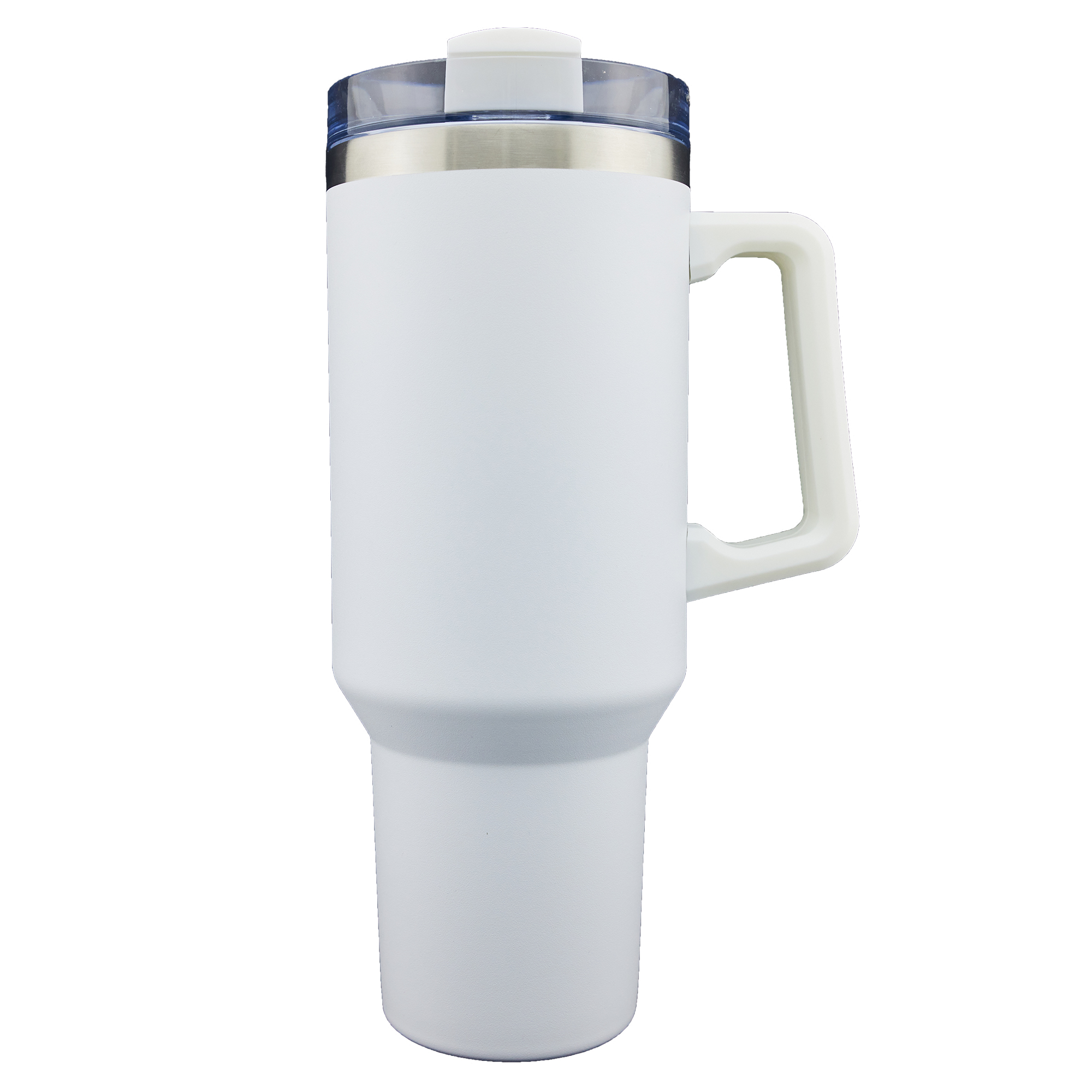 Oceanside 40oz Double Wall Stainless Steel Vacuum Insulated Tumbler with Handle and Straw 24