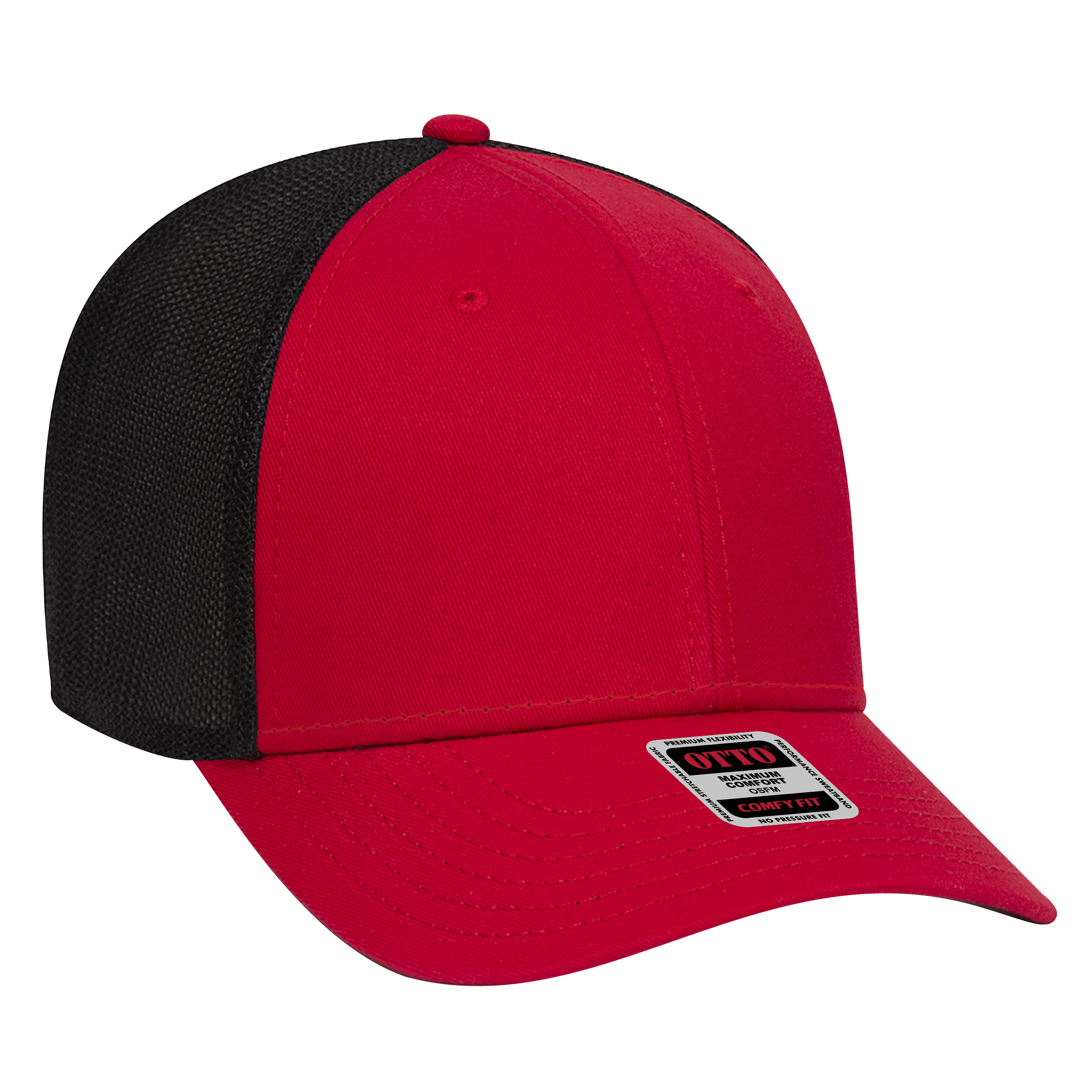 OTTO CAP® OTTO COMFY FIT® 6 Panel Low Profile Mesh Back Trucker Hat 23